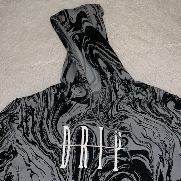 Men’s marble hoodie - Picture 2 of 3